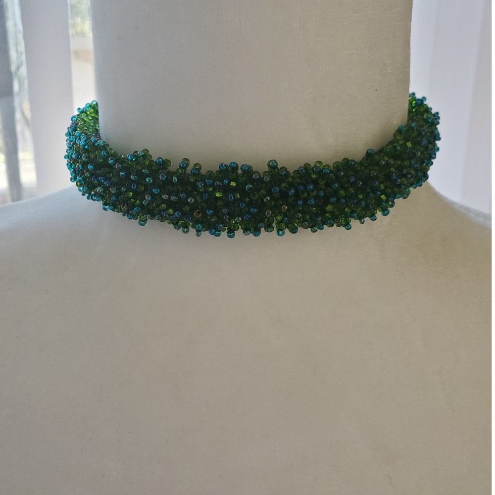 Beautiful woven choker handmade with love